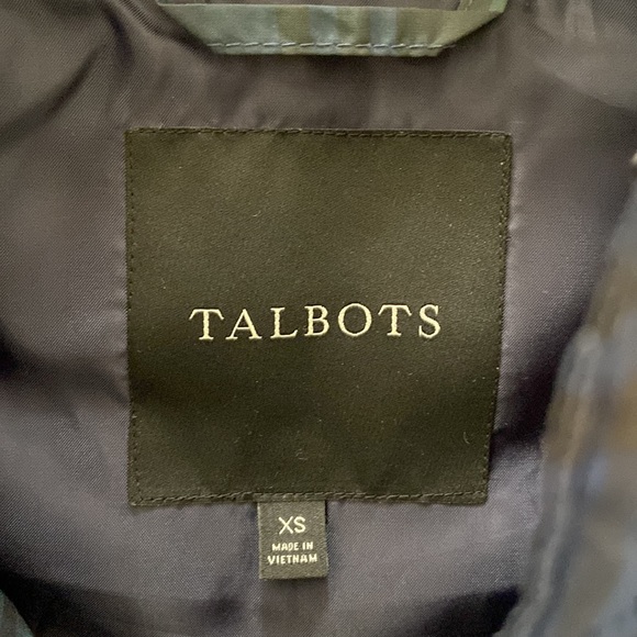 Talbots tartan puffer vest - Picture 3 of 6